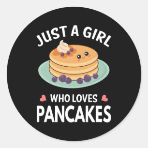 Adesivo Só Um Que Adora Pancakes I Pancakes