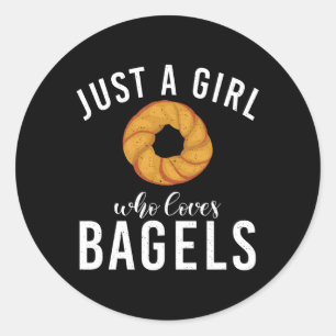 Adesivo Só um que ama Bagels Bagel