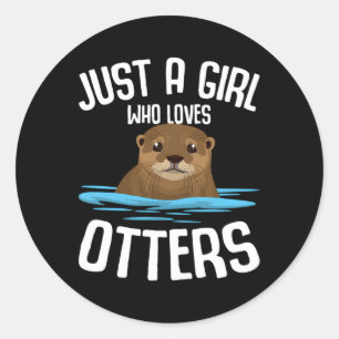 Adesivo Só um que ama o Otter