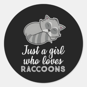 Adesivo Só Um Que Ama Raccoon