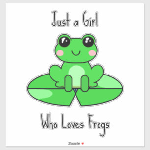 Adesivo Só uma garota que ama amigos