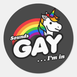 Adesivo SOA GAY I'M IN T-Shirt