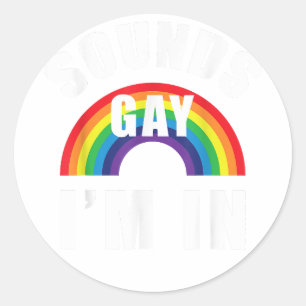Adesivo Soa Gay Na Camisa Engraçada Gay LGBT Bise Lésbica