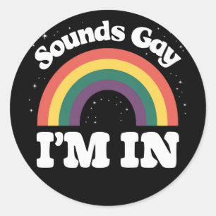 Adesivo Soa Gay no mês do Orgulho LGBTQ