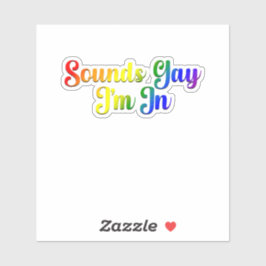 Adesivo Soa Gay - Orgulho LGBTQ