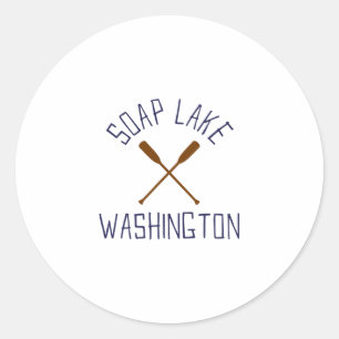 Adesivo Soap Lake Washington Ao Ar Livre Vintage 2