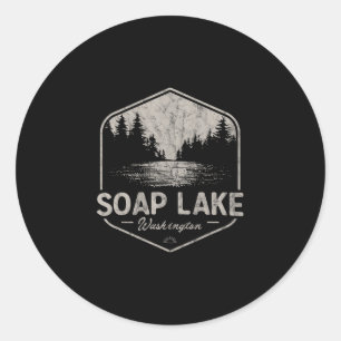 Adesivo Soap Lake Washington Ao Ar Livre Vintage 3