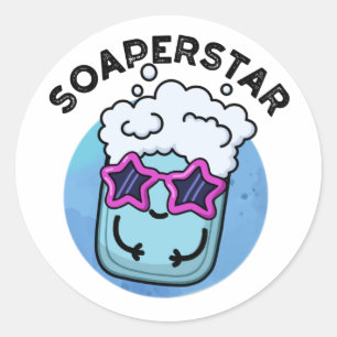 Adesivo Soaperstar Cute Superstar Soap Pun