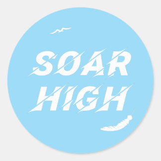 Adesivo Soar Alta Automotivação Ame Afirmação Positiva