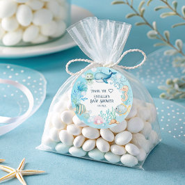 Adesivo Sob o Chá de fraldas do mar