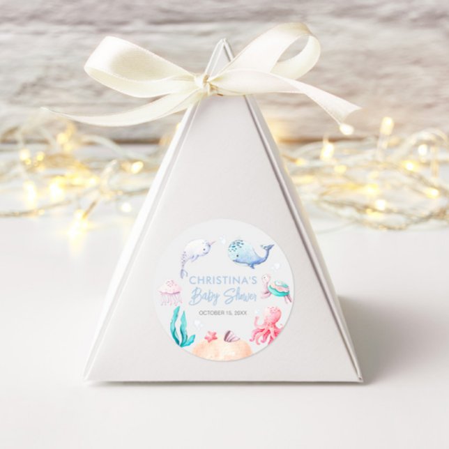 Adesivo Sob o Chá de fraldas Marítimo Náutico (Criador carregado)