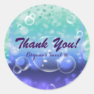 Adesivo Sob o Favor do Partido do Mar Tropical