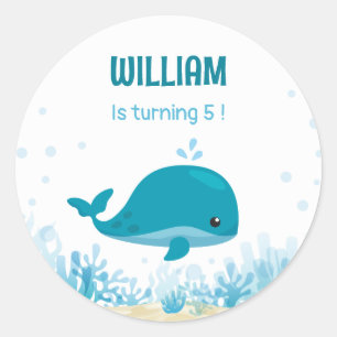 Adesivo Sob O Mar Animais