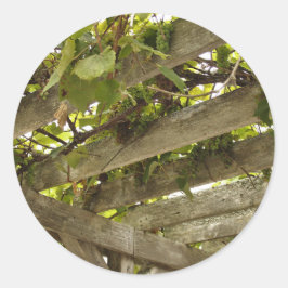 Adesivo Sob uma copia de Uvas