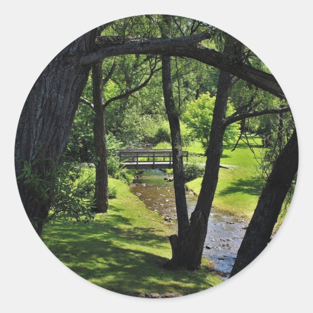 Adesivo Sob uma copia de Willows (Frente)