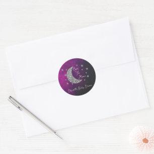 Adesivo Sobre O Chá de fraldas Da Lua