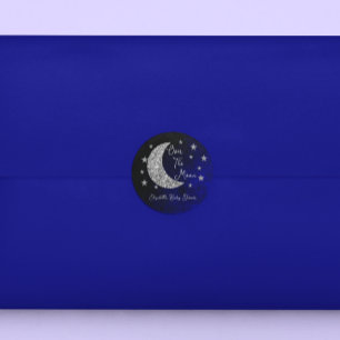 Adesivo Sobre O Chá de fraldas Da Lua