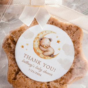 Adesivo Sobre o Sapato do Bear da Lua Obrigado