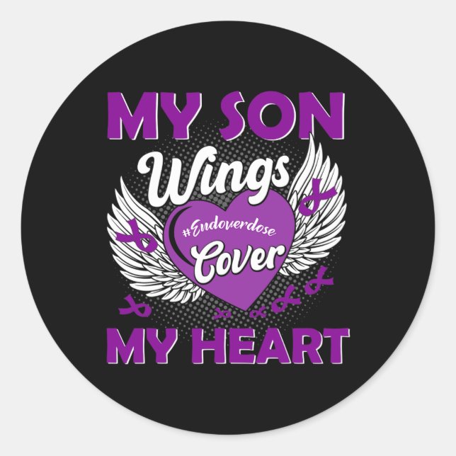 Adesivo Sobredosagem Medicamentosa Sensibilização Roxos Pr (Frente)