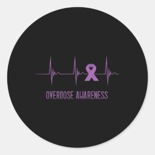 Adesivo Sobredosagem Pulsação Pulso Roxo Roxo