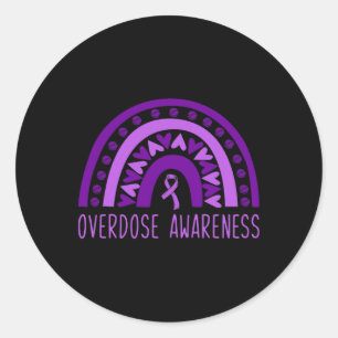 Adesivo Sobredosagem Rainbow Drug Vício Recovery Puro Ri