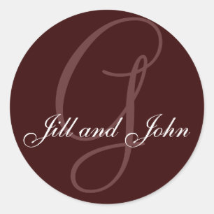 Adesivo Sobrenome G inicial mais nome