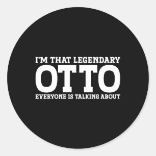 Adesivo Sobrenome Otto Surname Team Otto