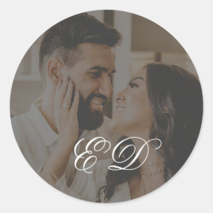 Adesivo Sobreposição de Fotografias do Monograma Clássico