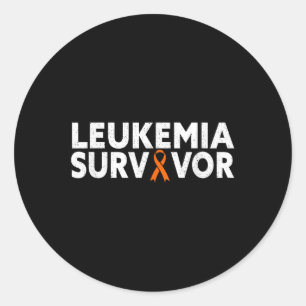 Adesivo Sobrevivência da Leucemia - Banda Laranja Mês de C