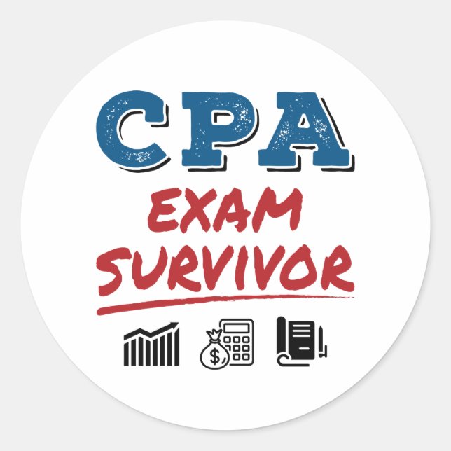 Adesivo Sobrevivência de exame CPA (Frente)