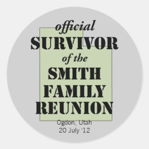 Adesivo Sobrevivência oficial (verde)