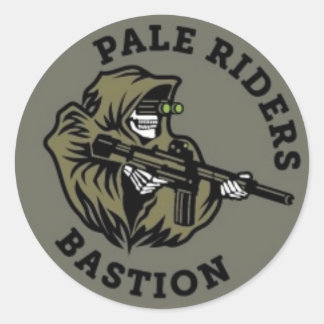 Adesivo Sobrevivendo ao Zombie Apocalypse PALE RIDERS Stck