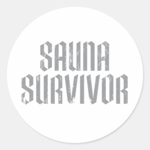 Adesivo Sobrevivente 06 da sauna
