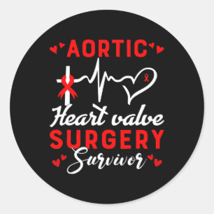 Adesivo Sobrevivente à cirurgia da válvula cardíaca aórtic