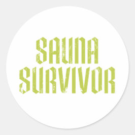 Adesivo Sobrevivente à Sauna 03