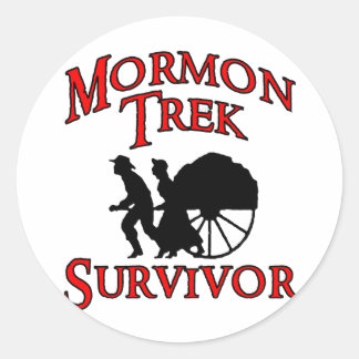Adesivo Sobrevivente de trek mórmon