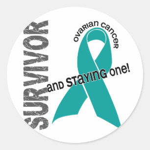 Adesivo Sobrevivente do câncer de ovário
