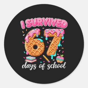Adesivo Sobrevivi 67 Dias De Escola 6 7 Professores Alunos