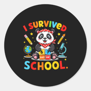 Adesivo Sobrevivi 67 Dias De Escola Piada Engraçada Profes