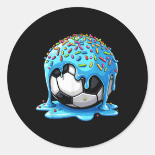 Adesivo Soccer Driys Raparigas Sorvete Com Sprinkl