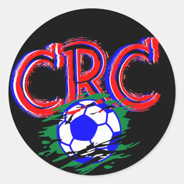 Adesivo Soccer Game Selección Costa Rica Football Soccer (Frente)