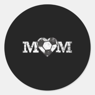 Adesivo Soccer Mãe Coração Simples Ventilador