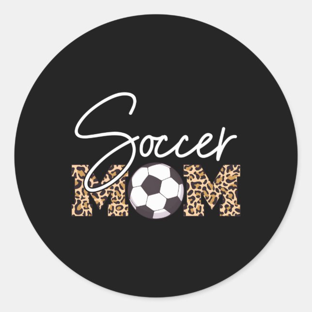 Adesivo Soccer Mãe Espelho Leopardo (Frente)