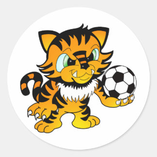 Adesivo Soccer Tiger