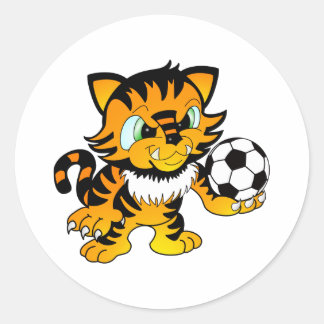 Adesivo Soccer Tiger