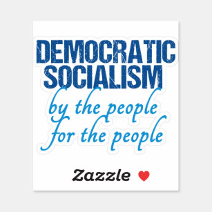 Adesivo Socialismo democrático