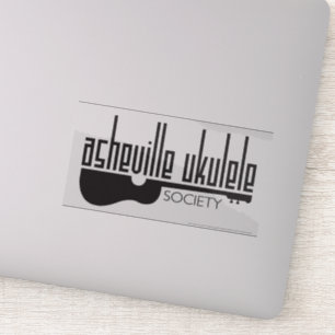 Adesivo Sociedade Asheville Ukulele