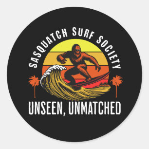 Adesivo Sociedade De Surfs Sasquatch Incomparável
