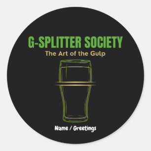 Adesivo Sociedade G-Splitter A Arte do Gulp PintCulture