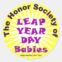 SOCIEDADE HONRA DO LEAP YEAR BABIES LOGO